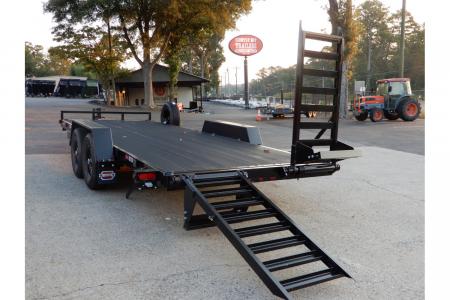 New 2026 Covered Wagon 7x22' Equipment, 4' Dove, 5' Knee Ramps