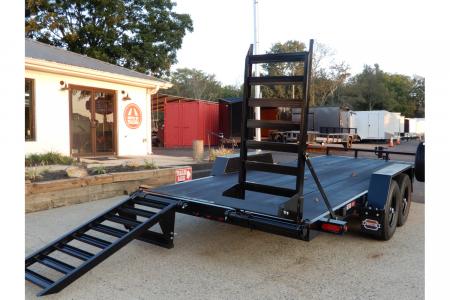 New 2026 Covered Wagon 7x20' Equipment, 4' Dove, 5' Knee Ramps