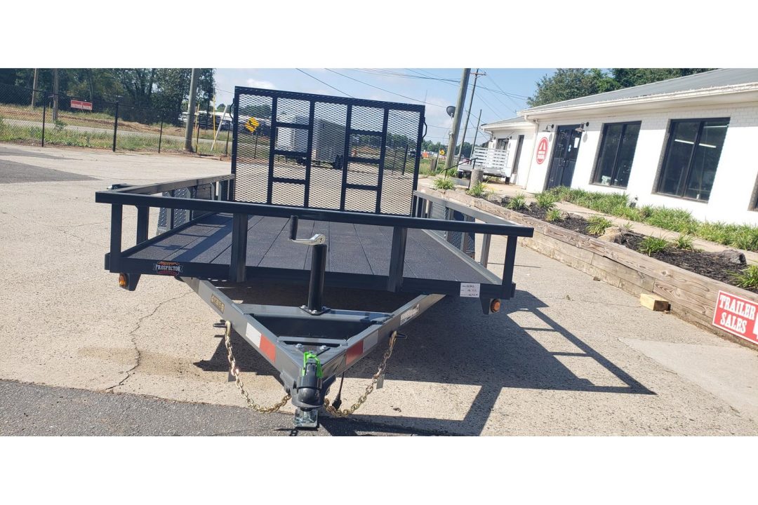 New 2026 Covered Wagon 76x12' Utility, Cobra Lined Bed, HD tractor gate