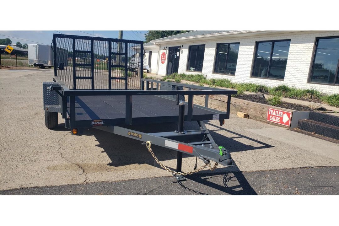 New 2026 Covered Wagon 76x12' Utility, Cobra Lined Bed, HD tractor gate