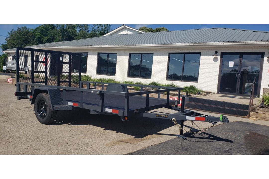 New 2026 Covered Wagon 76x12' Utility, Cobra Lined Bed, HD tractor gate