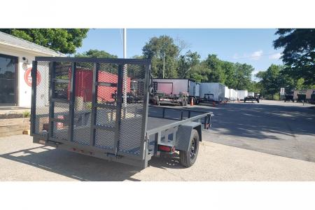 New 2026 Covered Wagon 76x12' Utility, Cobra Lined Bed, HD tractor gate