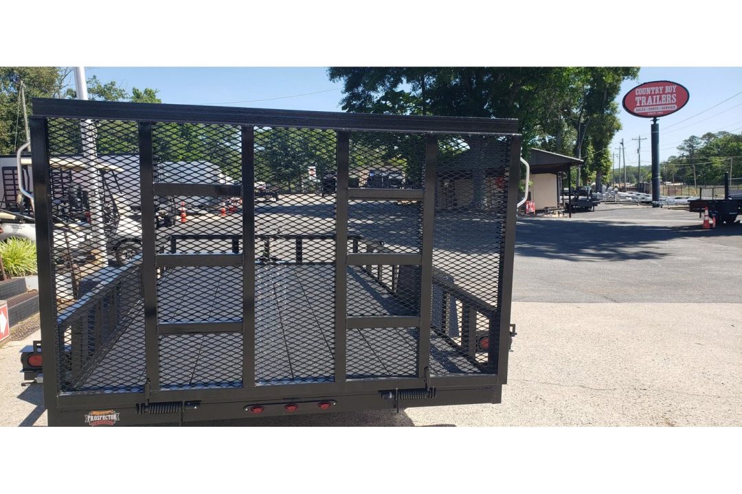 New 2026 Covered Wagon 76x12' Utility, Cobra Lined Bed, HD tractor gate