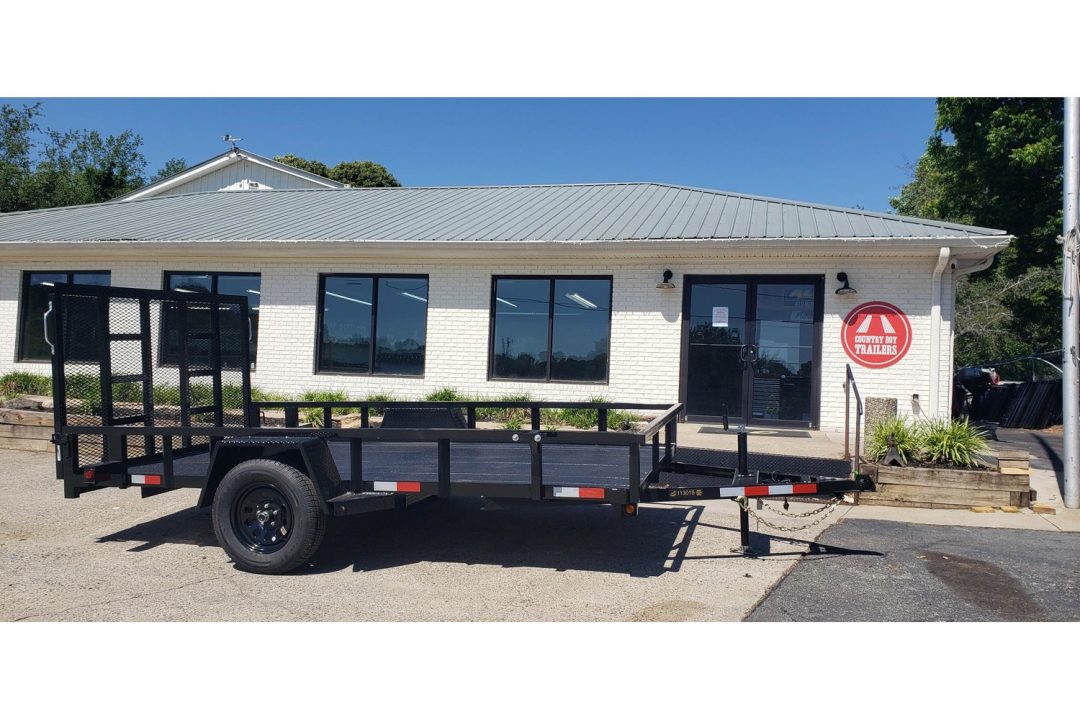 New 2026 Covered Wagon 76x12' Utility, Cobra Lined Bed, HD tractor gate