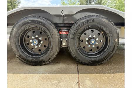New 2026 Diamond C 8.5x22' Hydraulic & Gravity Tilt, ABS Brakes, Drive over Fenders, 18K GVWR, HXD208