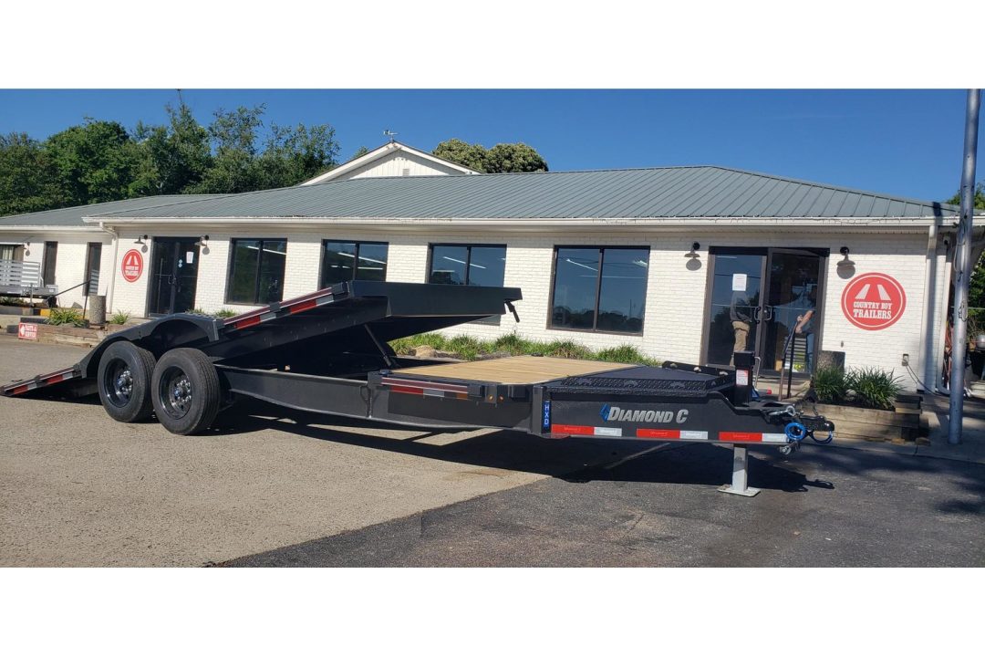 New 2026 Diamond C 8.5x22' Equipment, 4' Flat, 18' Tilt, Max Wide HXD208
