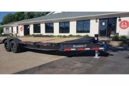 New 2026 Diamond C 8.5x22' Equipment, 4' Flat, 18' Tilt, Max Wide HXD208