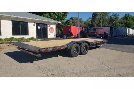 New 2026 Diamond C 8.5x22' Equipment, 4' Flat, 18' Tilt, Max Wide HXD208