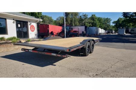 New 2026 Diamond C 8.5x22' Equipment, 4' Flat, 18' Tilt, Max Wide HXD208