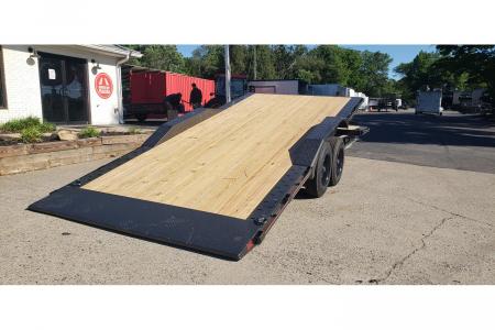 New 2026 Diamond C 8.5x22' Equipment, 4' Flat, 18' Tilt, Max Wide HXD208