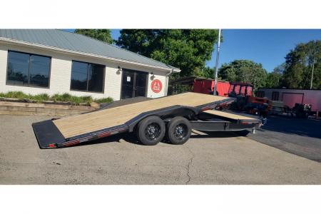 New 2026 Diamond C 8.5x22' Equipment, 4' Flat, 18' Tilt, Max Wide HXD208