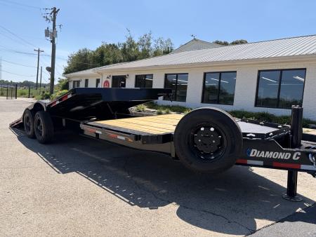 New 2027 Diamond C 8.5x24 Equipment, 18' Tilt, Drive-0ver Fenders HXD210