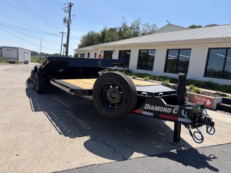 New 2027 Diamond C 8.5x24 Equipment, 18' Tilt, Drive-0ver Fenders HXD210