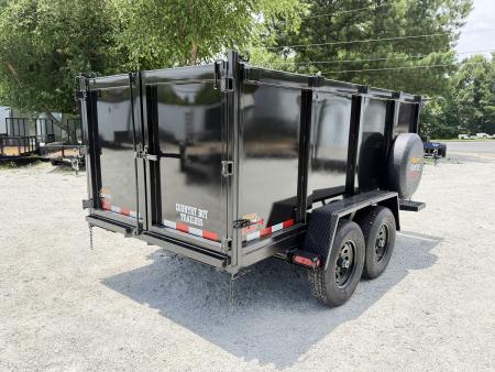 New 2026 Covered Wagon 6'x12' Dump,4' Sides, 9990 GVWR, 2-Way Gate