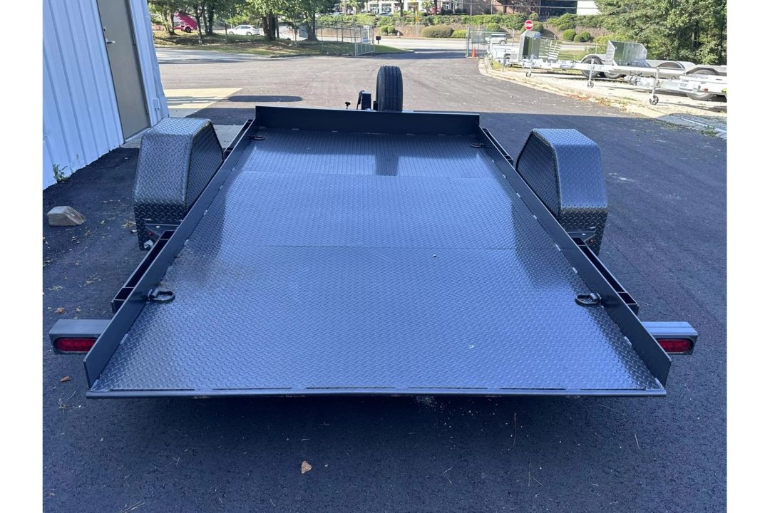 New 2026 Diamond C 12' x 77" Steel Full-Bed Tilt, 7000lb GVWR,  DSA107