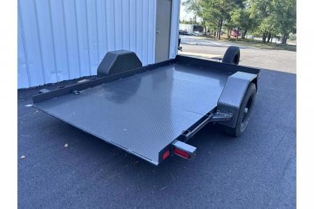 New 2026 Diamond C 12' x 77" Steel Full-Bed Tilt, 7000lb GVWR,  DSA107