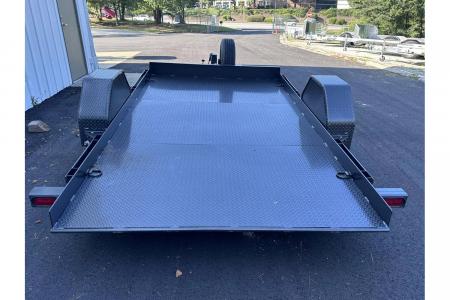 New 2026 Diamond C 12' x 77" Steel Full-Bed Tilt, 7000lb GVWR,  DSA107