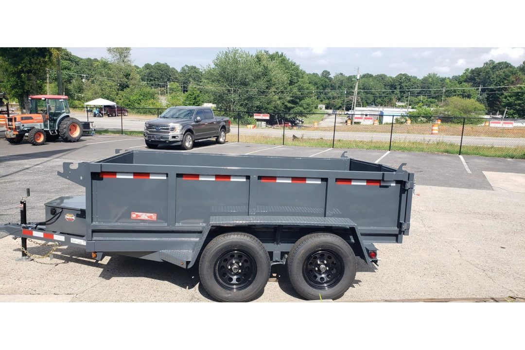 New 2026 Covered Wagon 6x10' Dump, 2' Sides, 7K GVWR