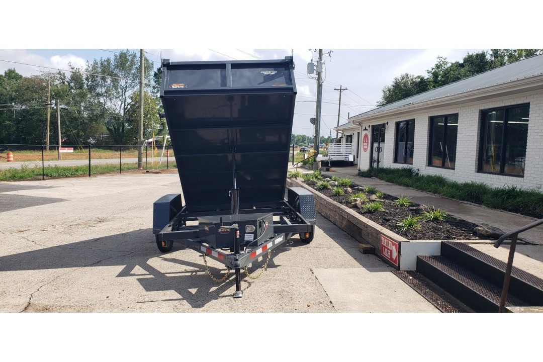 New 2026 Covered Wagon 6x10' Dump, 2' Sides, 7K GVWR