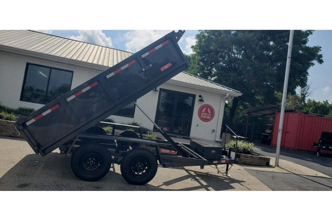 New 2026 Covered Wagon 6x10' Dump, 2' Sides, 7K GVWR
