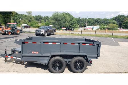 New 2026 Covered Wagon 6x10' Dump, 2' Sides, 7K GVWR