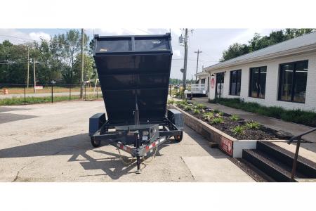 New 2026 Covered Wagon 6x10' Dump, 2' Sides, 7K GVWR