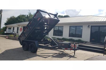 New 2026 Covered Wagon 6x10' Dump, 2' Sides, 7K GVWR