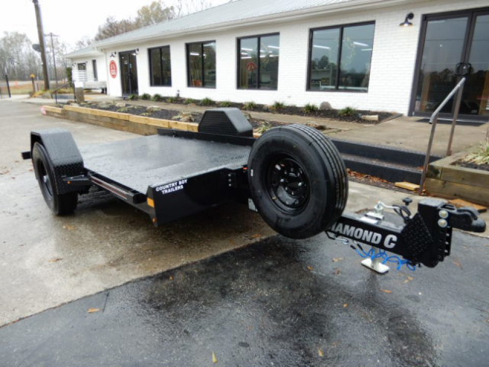 New 2026 Diamond C 77x12' Equipment, Diamond Plate Deck, DSA107
