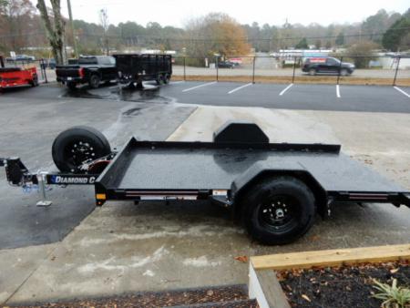 New 2026 Diamond C 77x12' Equipment, Diamond Plate Deck, DSA107