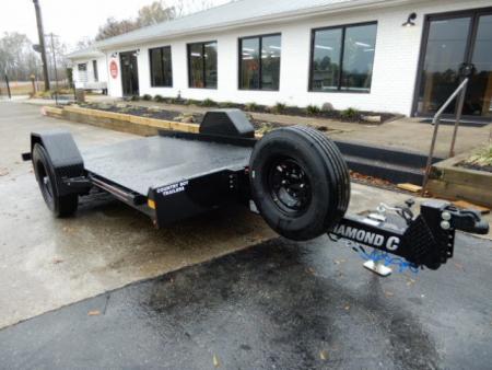 New 2026 Diamond C 77x12' Equipment, Diamond Plate Deck, DSA107