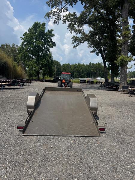 New 2027 Diamond C 77x12 Equipment, Diamond Plate Steel Tilt Deck, 7K GVWR DSA107