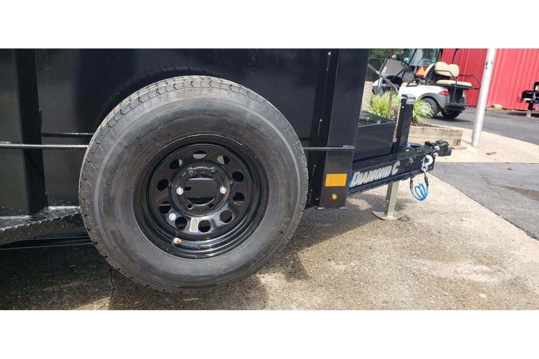New 2026 Diamond C 77x12' Dump, 44" Sides, 6k Axles, Spare MDT206