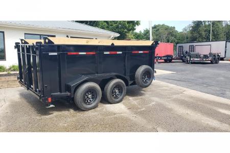 New 2026 Diamond C 77x12' Dump, 44" Sides, 6k Axles, Spare MDT206