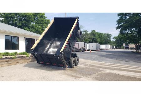 New 2026 Diamond C 77x12' Dump, 44" Sides, 6k Axles, Spare MDT206