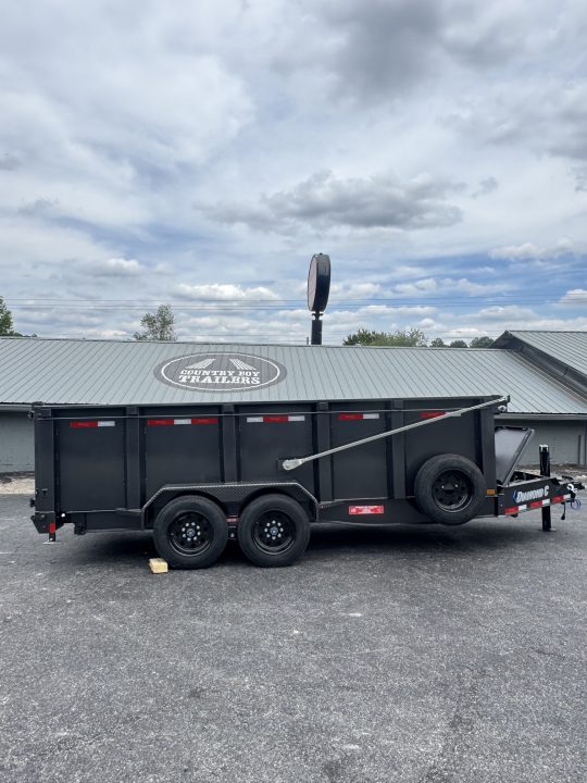 New 2026 Diamond C 81x16' Dump, 44" Sides, 8K axles, LPT208
