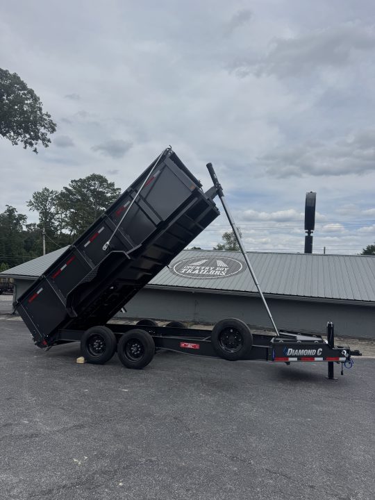 New 2026 Diamond C 81x16' Dump, 44" Sides, 8K axles, LPT208