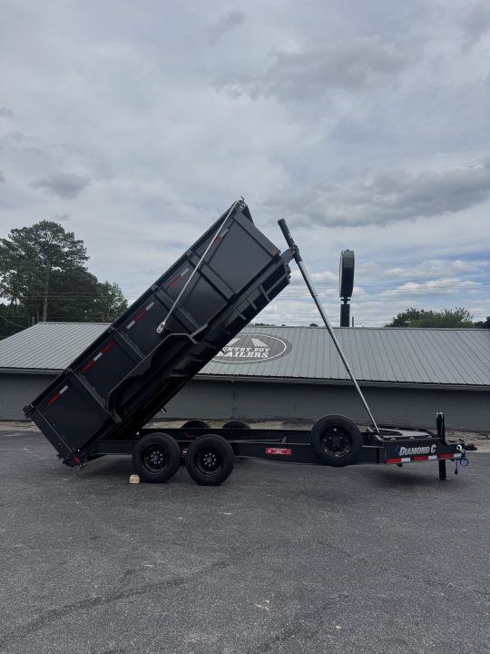 New 2026 Diamond C 81x16' Dump, 44" Sides, 8K axles, LPT208