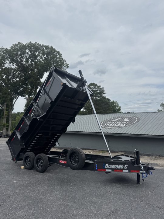 New 2026 Diamond C 81x16' Dump, 44" Sides, 8K axles, LPT208