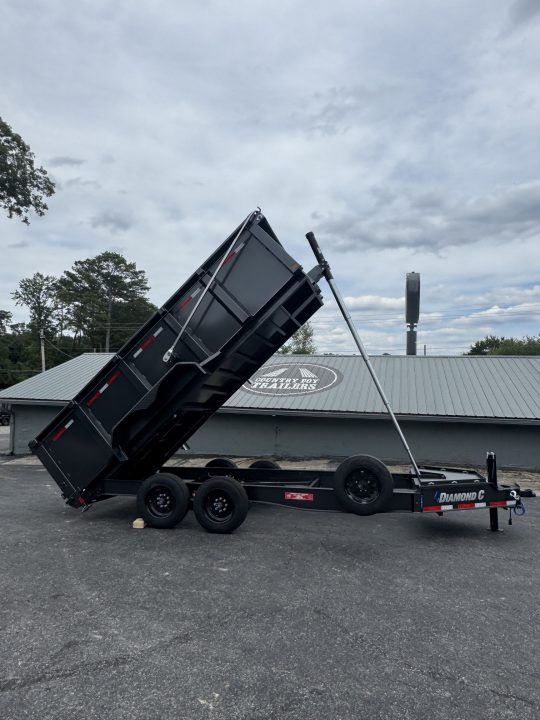 New 2026 Diamond C 81x16' Dump, 44" Sides, 8K axles, LPT208