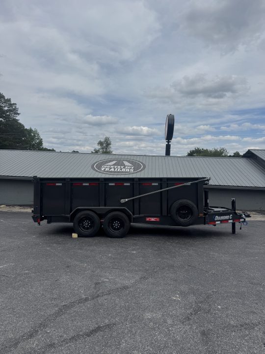 New 2026 Diamond C 81x16' Dump, 44" Sides, 8K axles, LPT208
