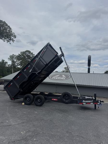 New 2026 Diamond C 81x16' Dump, 44" Sides, 8K axles, LPT208