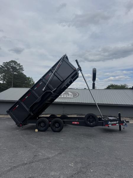 New 2026 Diamond C 16' Dump, 8K axles, 44  sides, LPT208