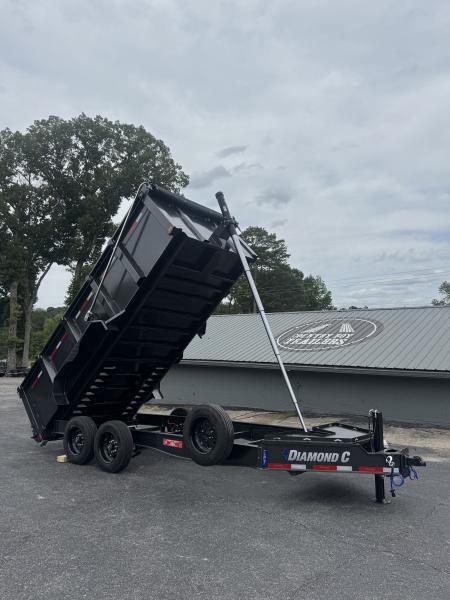 New 2026 Diamond C 81x16' Dump, 44" Sides, 8K axles, LPT208