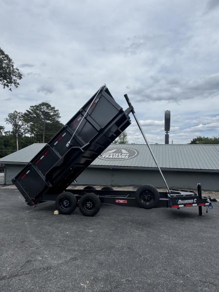 New 2026 Diamond C 81x16' Dump, 44" Sides, 8K axles, LPT208