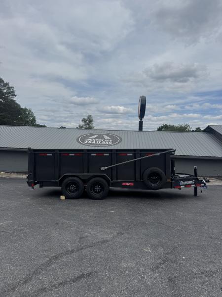 New 2026 Diamond C 81x16' Dump, 44" Sides, 8K axles, LPT208