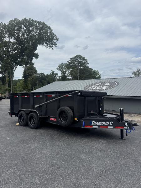 New 2026 Diamond C 81x16' Dump, 44" Sides, 8K axles, LPT208