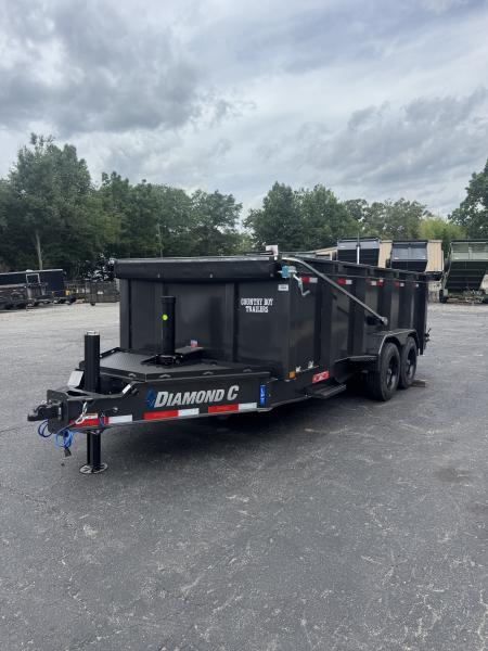 New 2026 Diamond C 81x16' Dump, 44" Sides, 8K axles, LPT208