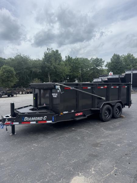 New 2026 Diamond C 81x16' Dump, 44" Sides, 8K axles, LPT208