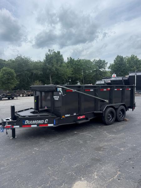 New 2026 Diamond C 81x16' Dump, 44" Sides, 8K axles, LPT208