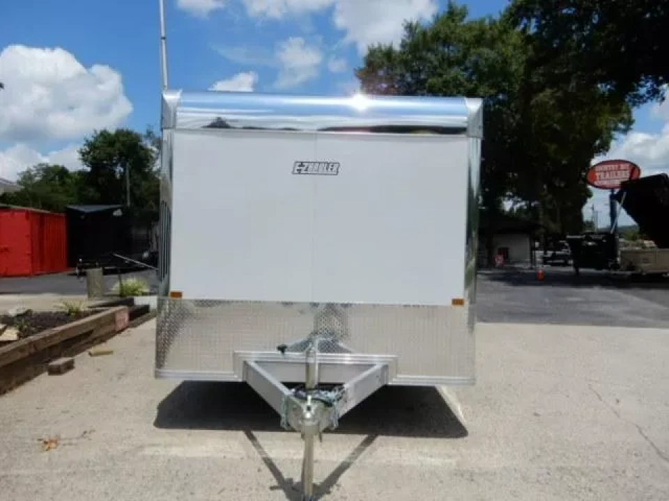 New 2026 Alcom 24' All Aluminum, 82" Height, Finished Interior, Escape Door, EZ Hauler